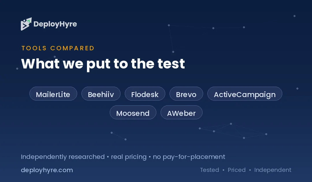 Tools Compared — ConvertKit Alternatives tools compared convertkit alternatives