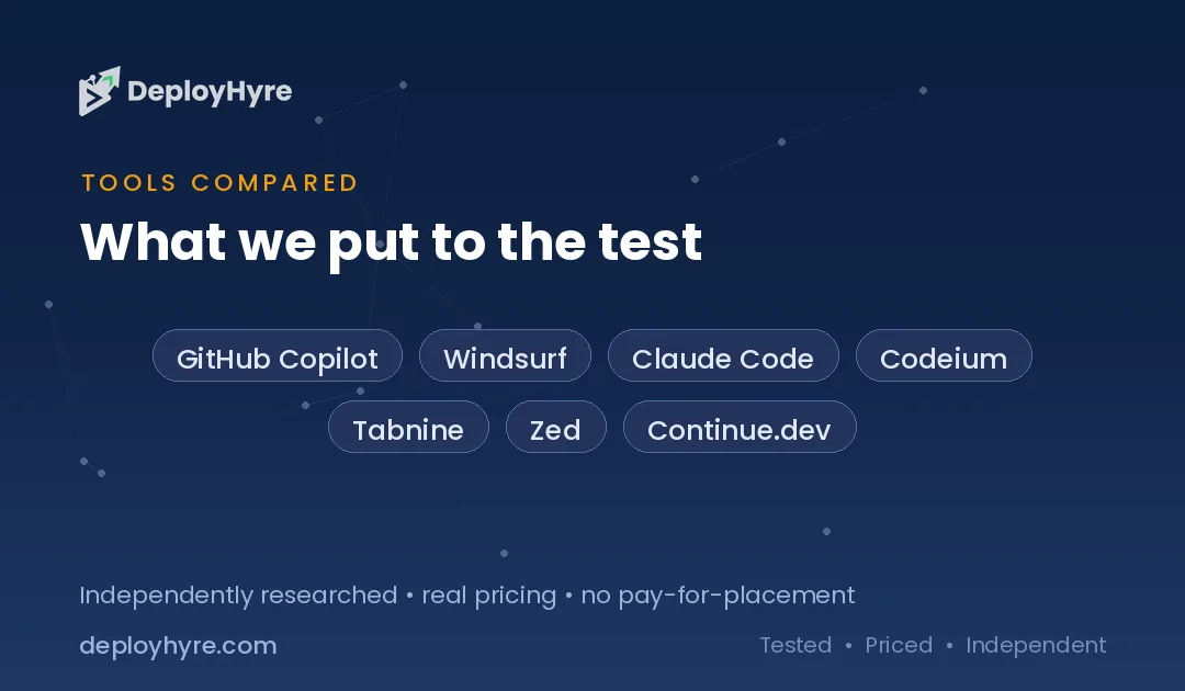 tools compared cursor alternatives