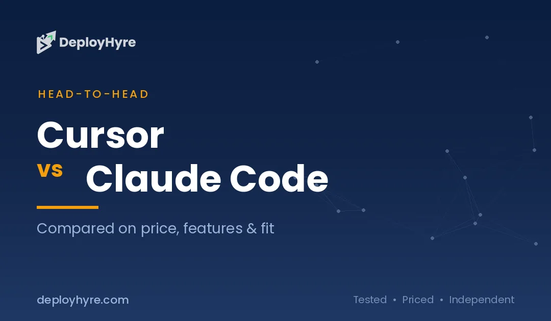 cursor vs claude code