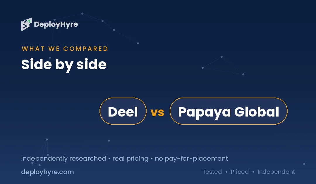 tools compared deel vs papaya global