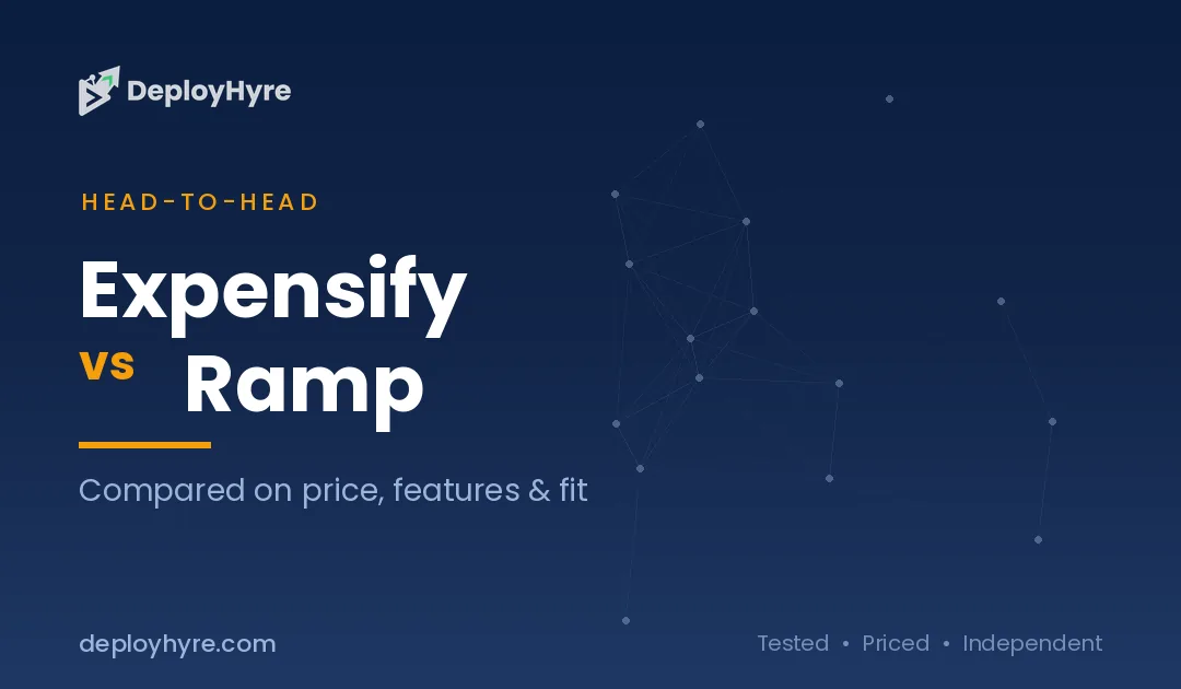 Expensify vs Ramp: Which Expense Tool Wins?