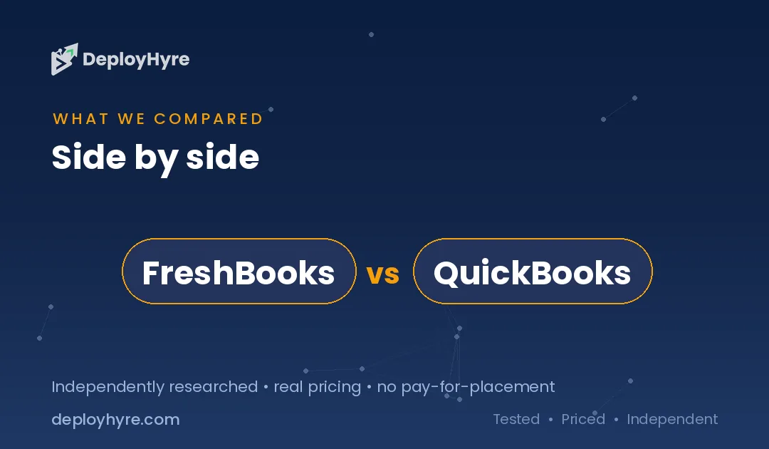 Tools Compared — FreshBooks vs QuickBooks tools compared freshbooks vs quickbooks