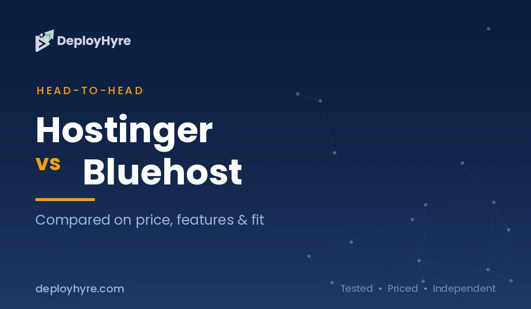 hostinger vs bluehost
