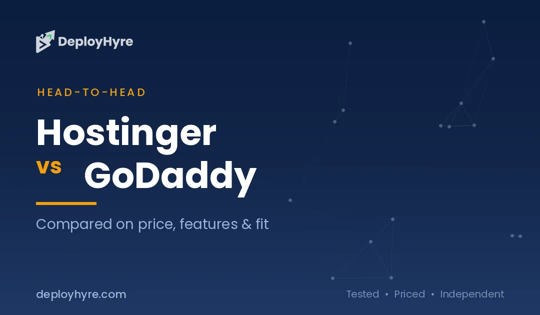 Hostinger vs GoDaddy: Which Host Wins?