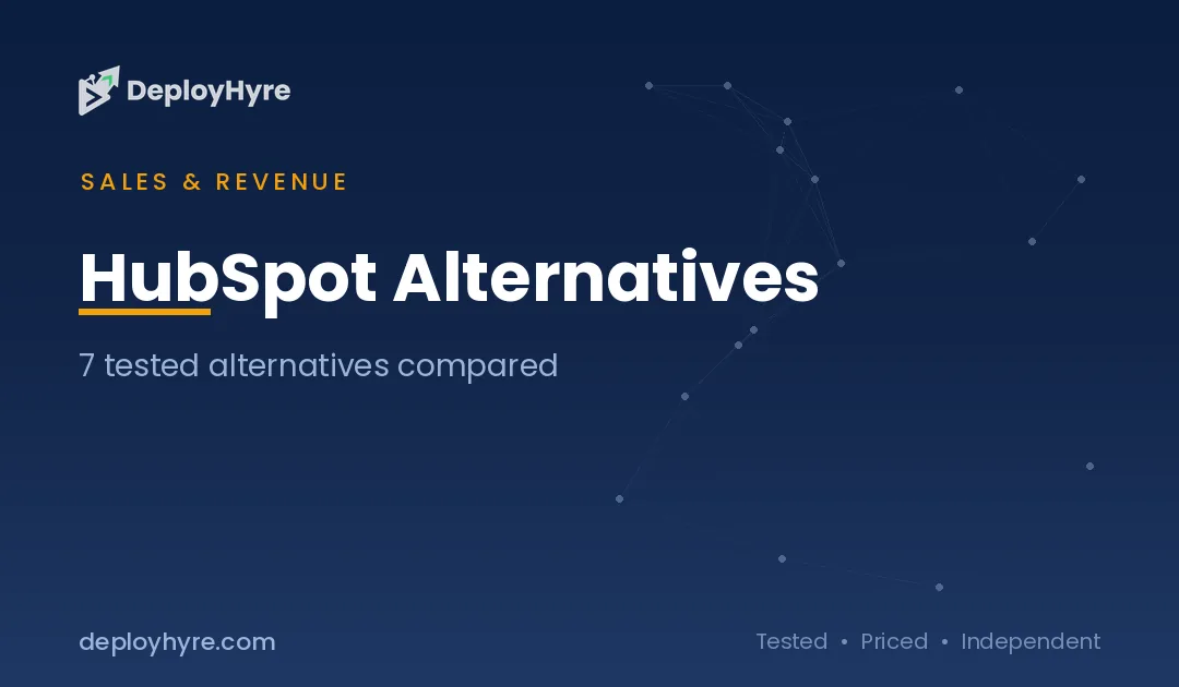 HubSpot Alternatives: 7 Cheaper CRM Platforms