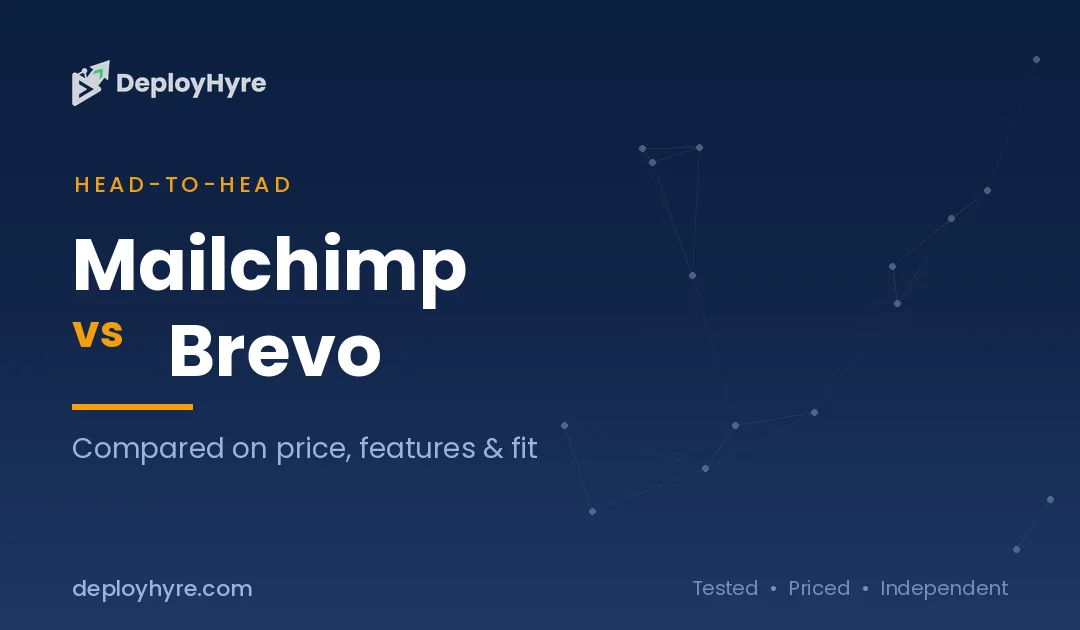 Mailchimp vs Brevo: Which Email Tool Wins?