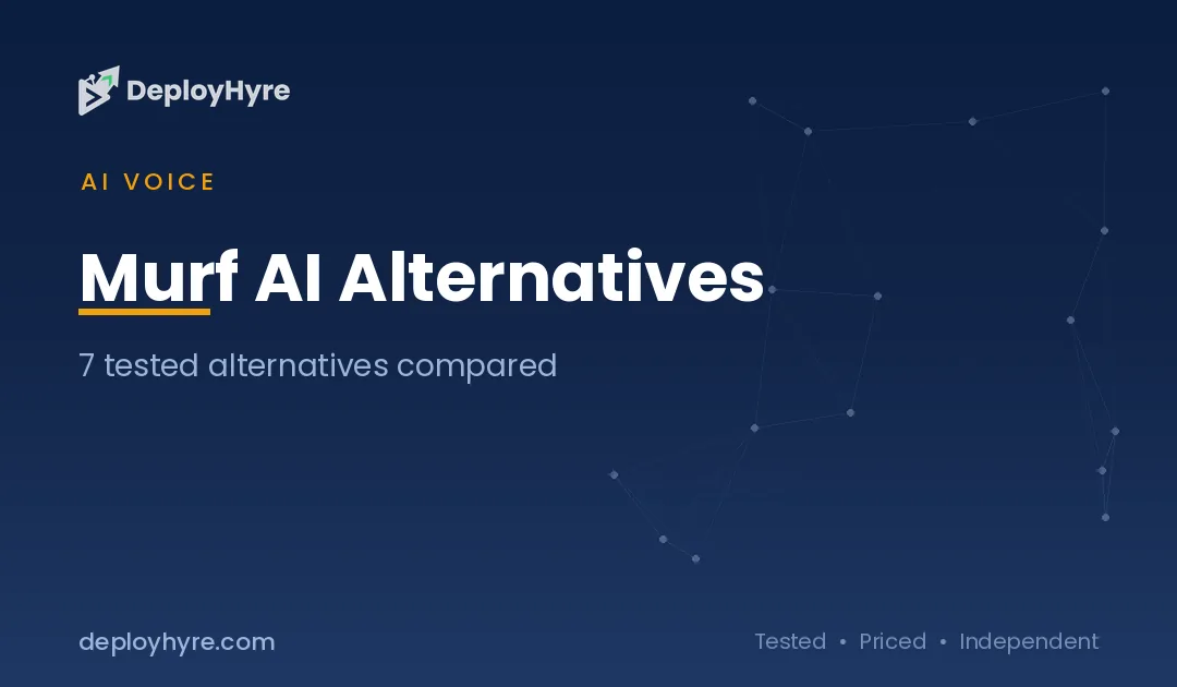7 Best Murf AI Alternatives: Tested Voice Tools That Cost Less
