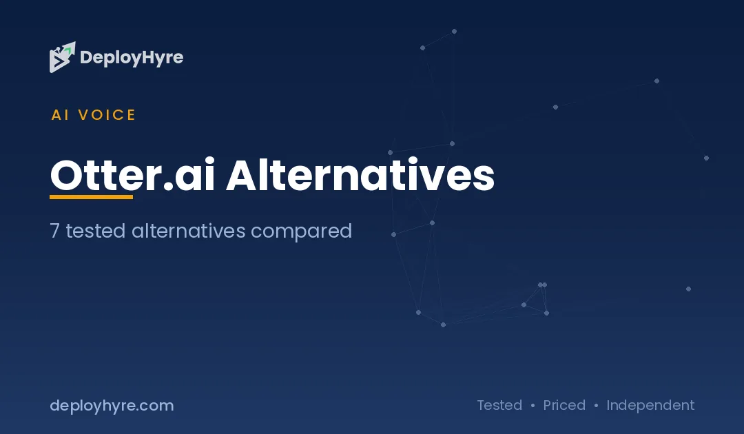 Otter.ai Alternatives: 7 Better Transcription Tools