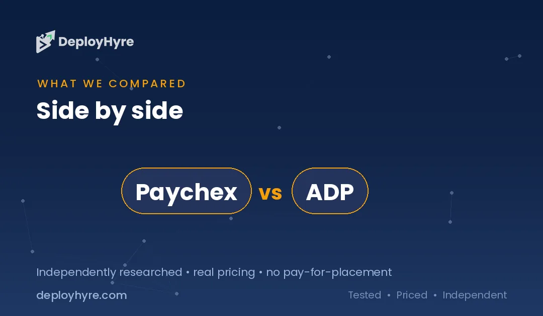 tools compared paychex vs adp