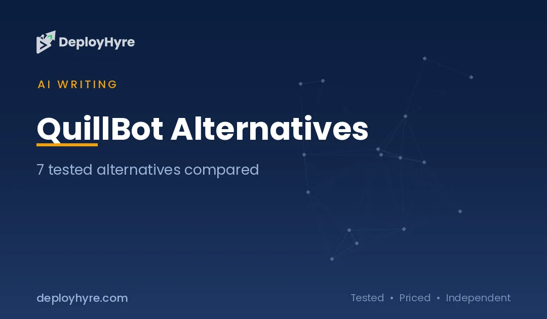 7 Best QuillBot Alternatives: Tested Paraphrasing Tools