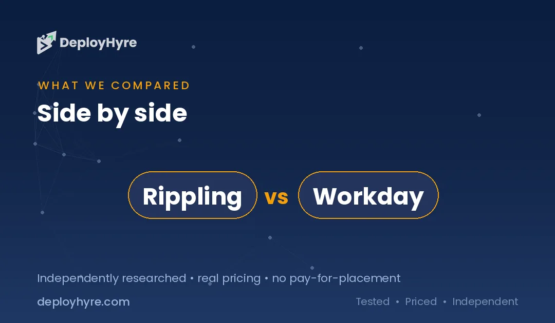 tools compared rippling vs workday