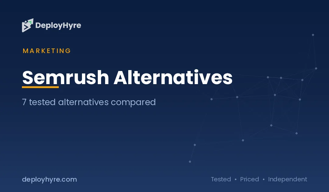 Semrush Alternatives: 7 Cheaper SEO Suites