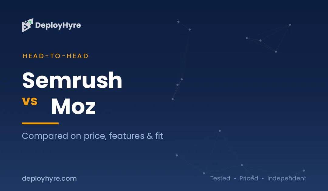 Semrush vs Moz: Which SEO Tool Wins?