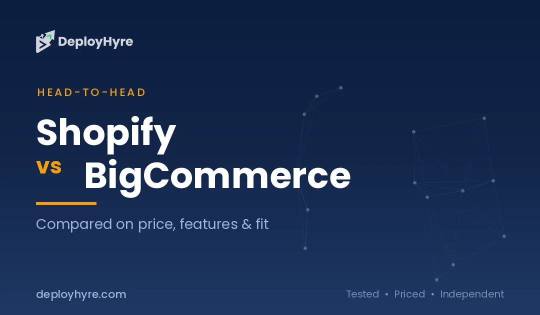Shopify vs BigCommerce: Which Ecommerce Platform Wins?