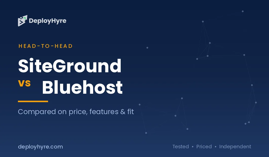 SiteGround vs Bluehost: Which Host Wins?