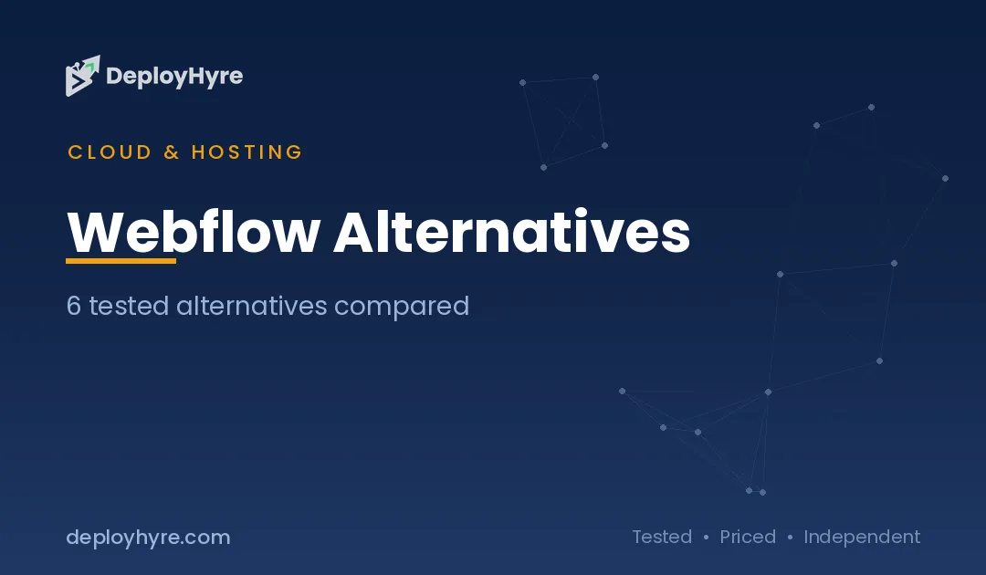 Webflow Alternatives: 7 Better Website Builders
