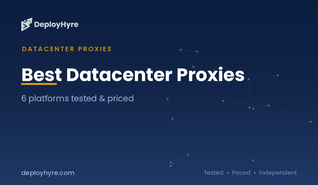 Best Datacenter Proxies: 9 Top Providers Compared & Priced