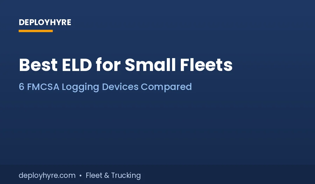 best eld for small fleets