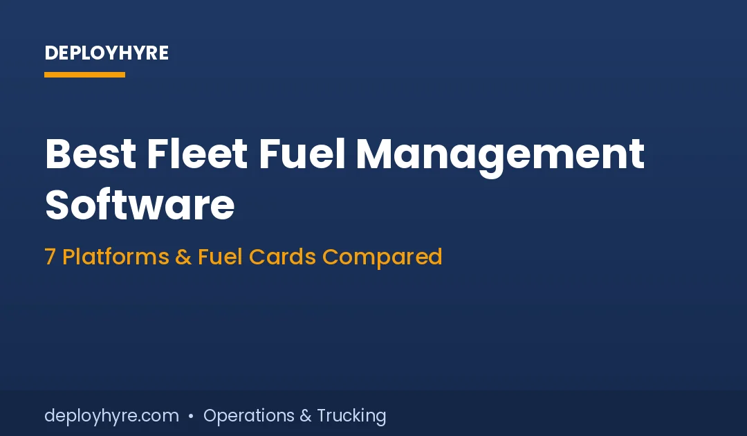 best fleet fuel management software