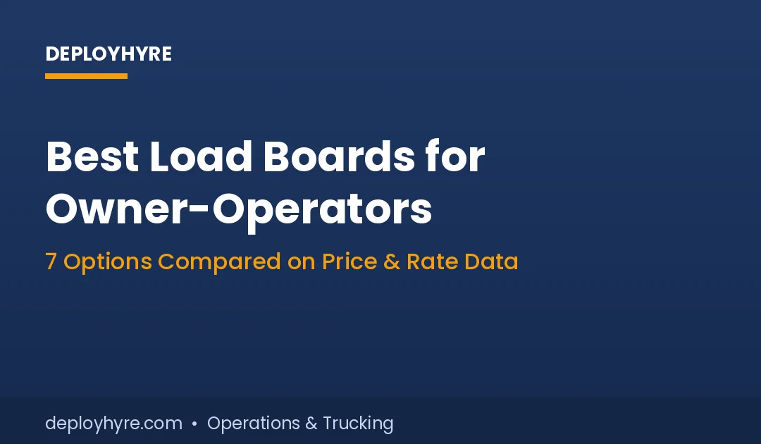 best load boards for owner operators