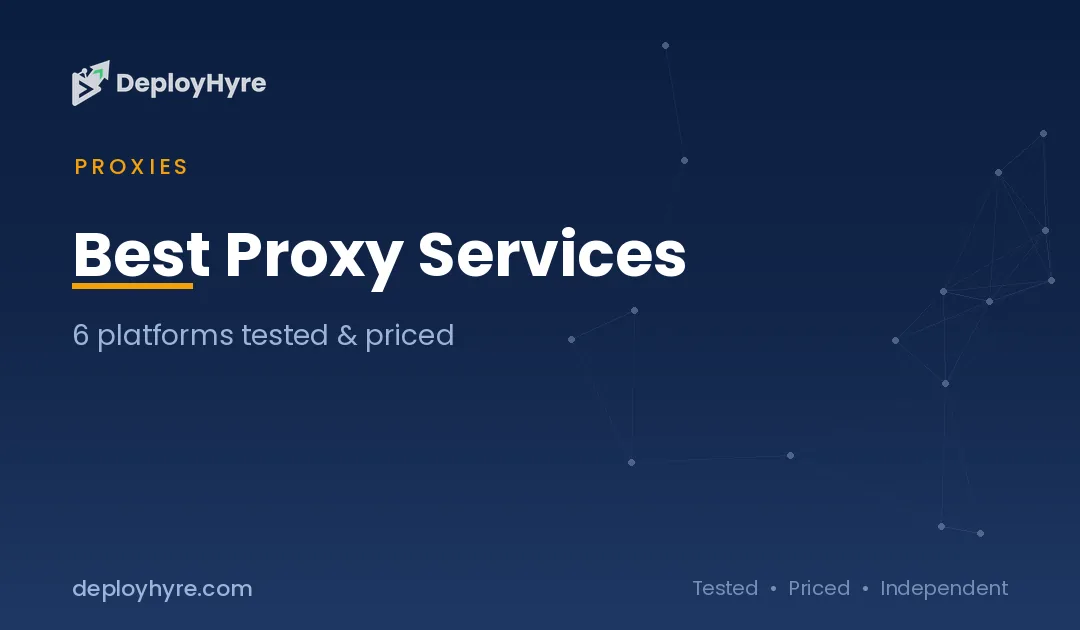 Best Proxy Services: 9 Top Providers Compared & Priced