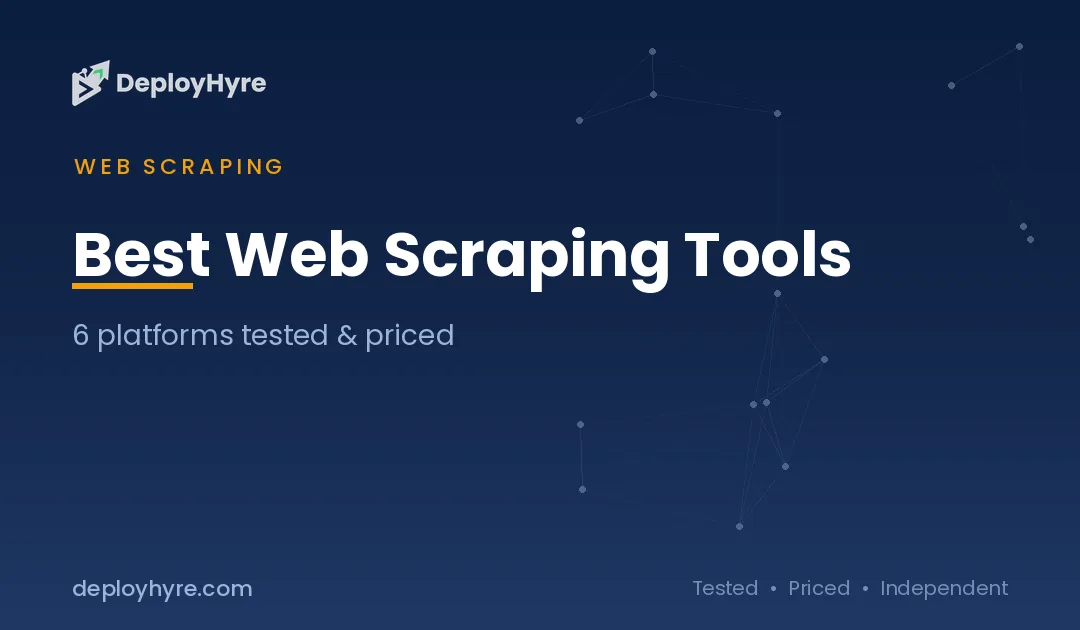 Best Web Scraping Tools: 9 Top Picks Compared & Priced