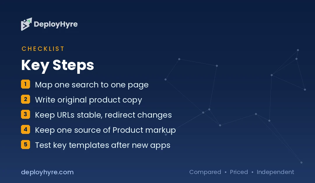 shopify seo checklist