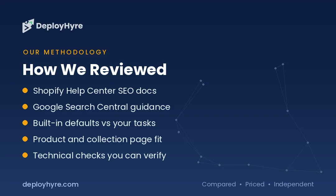 shopify seo checklist